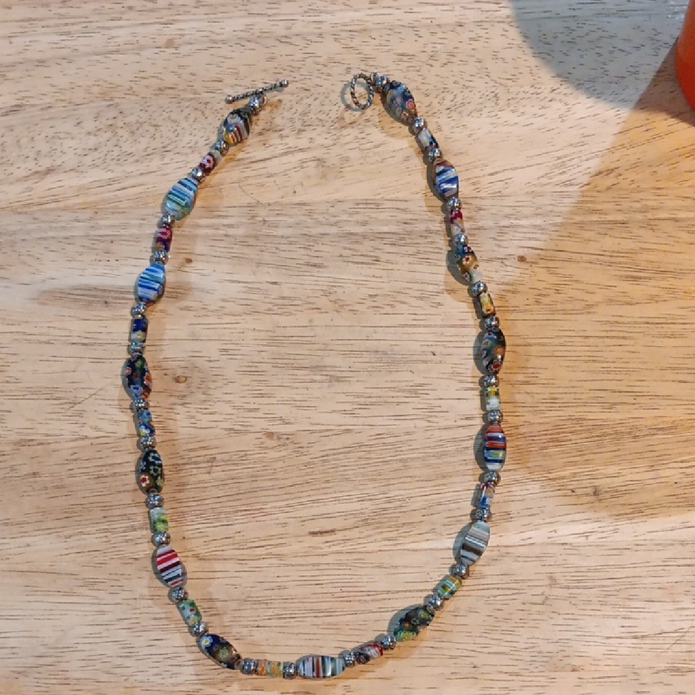 Handmade Colorful Beaded Necklace